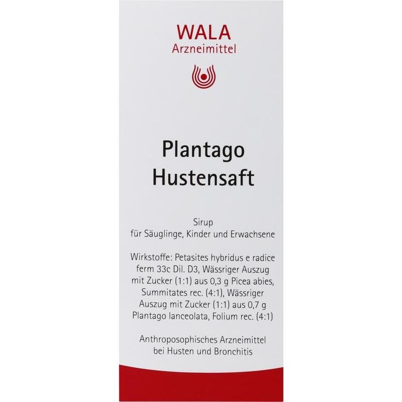 PLANTAGO HUSTENSAFT