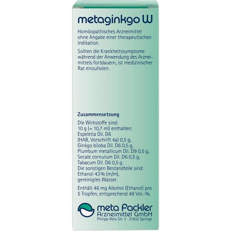 METAGINKGO W Mischung