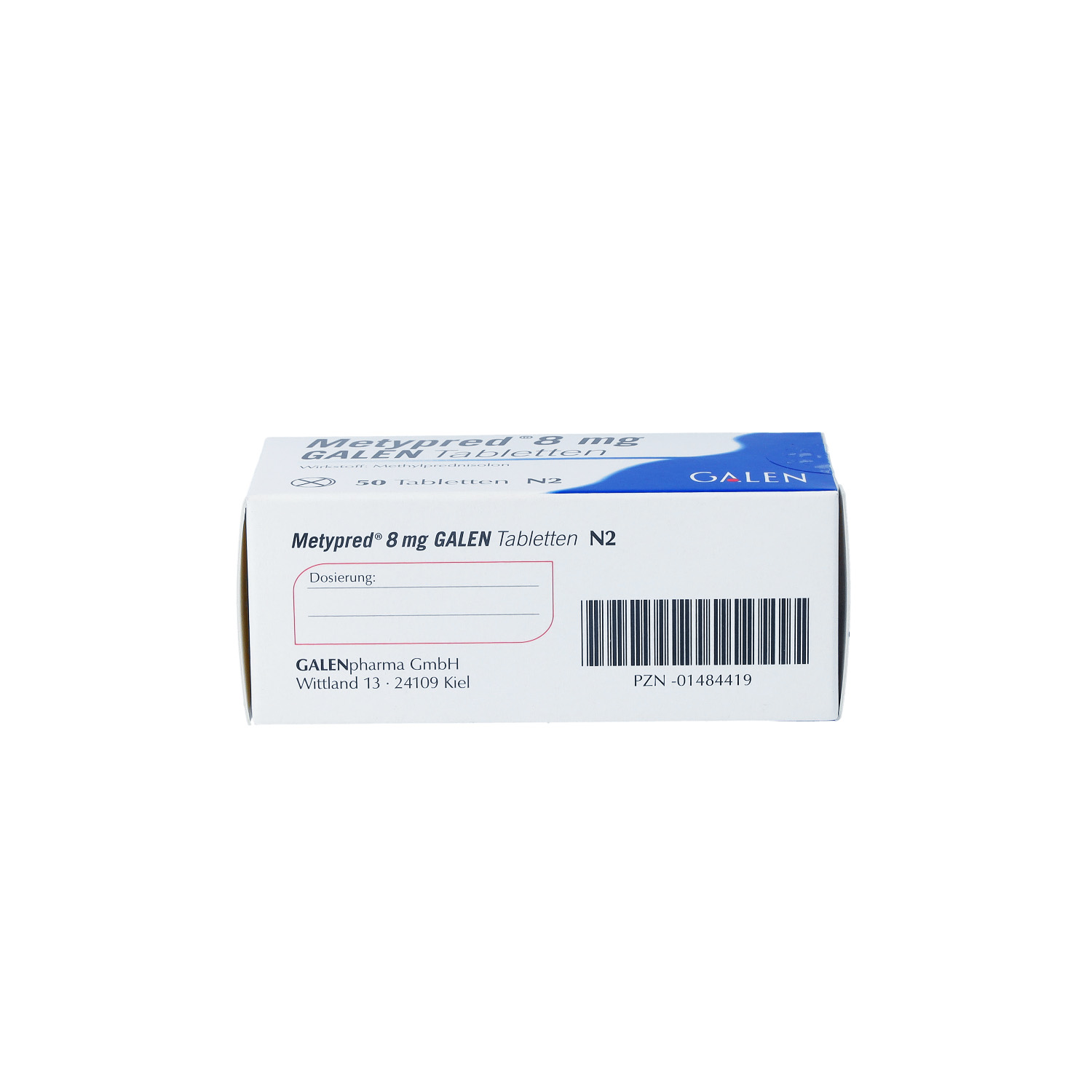 METYPRED 8 mg GALEN Tabletten
