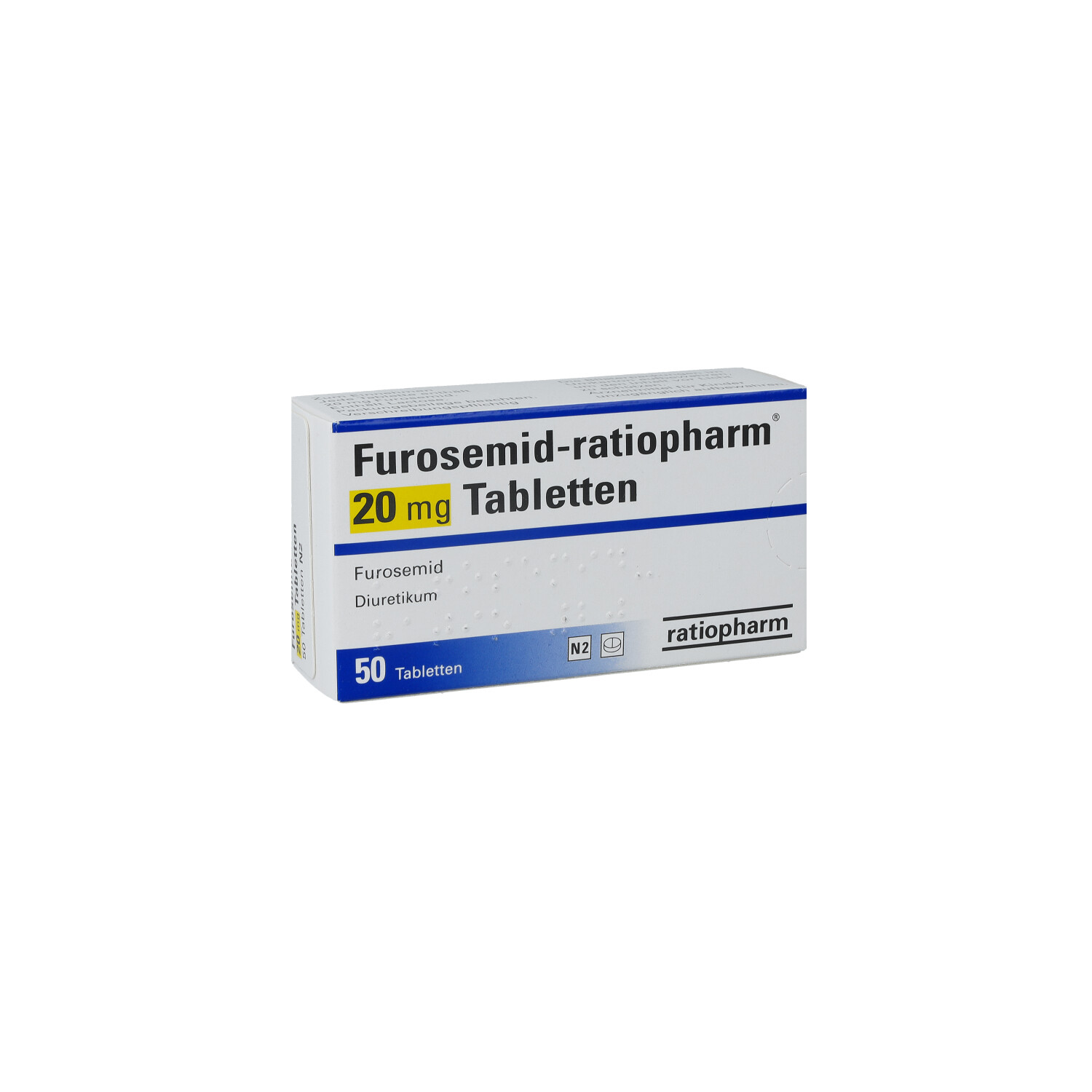 FUROSEMID-ratiopharm 20 mg Tabletten