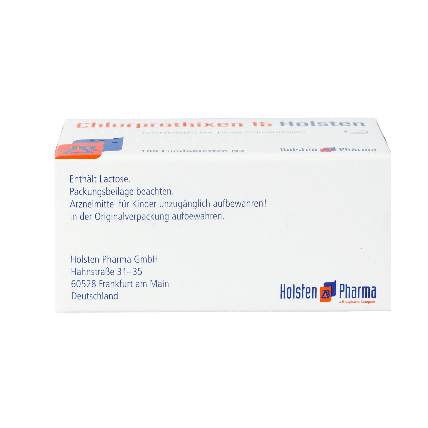 CHLORPROTHIXEN 15 Holsten Filmtabletten