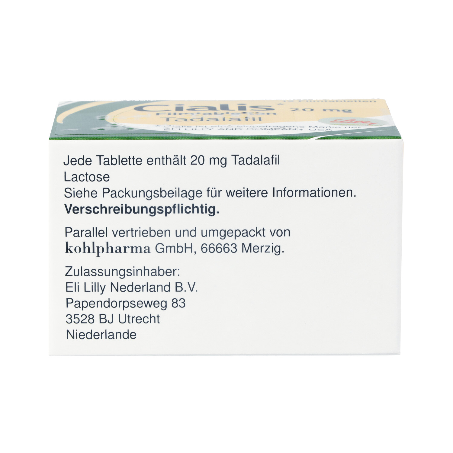 CIALIS 20 mg Filmtabletten