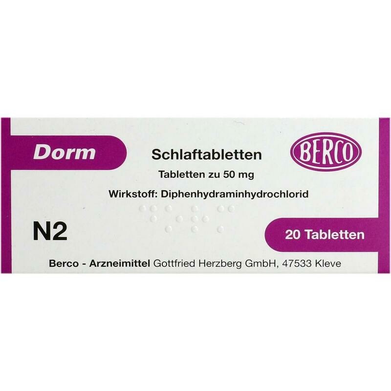 DORM Schlaftabletten Tabletten