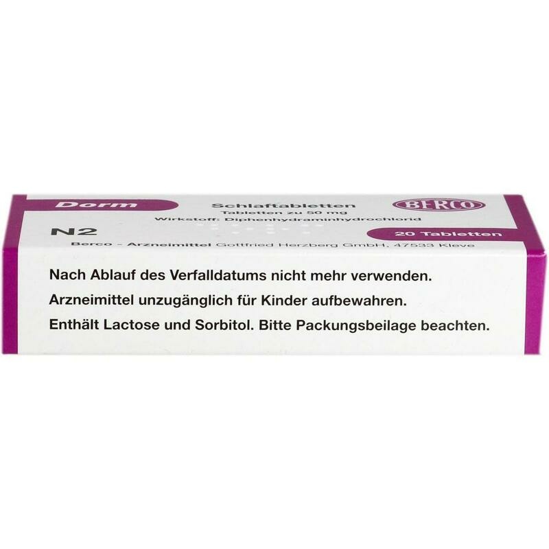 DORM Schlaftabletten Tabletten