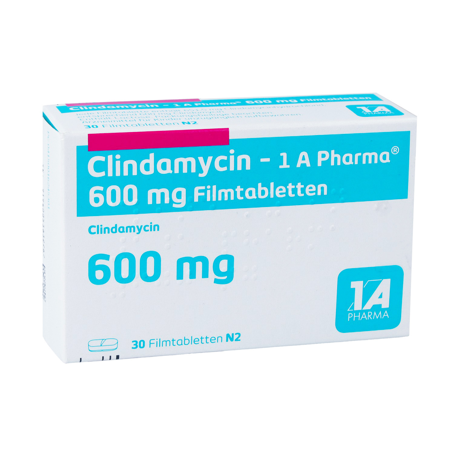 CLINDAMYCIN-1A Pharma 600 mg Filmtabletten