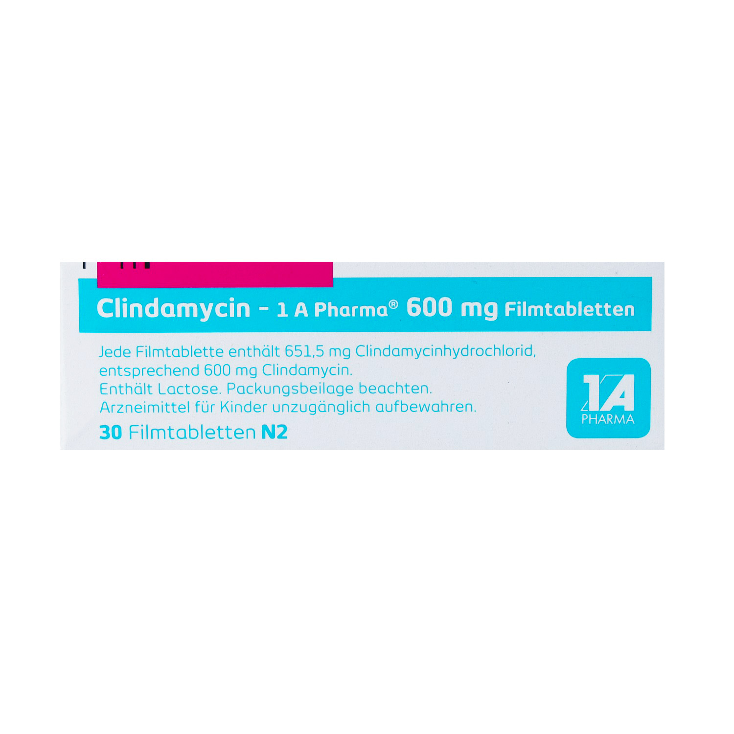 CLINDAMYCIN-1A Pharma 600 mg Filmtabletten