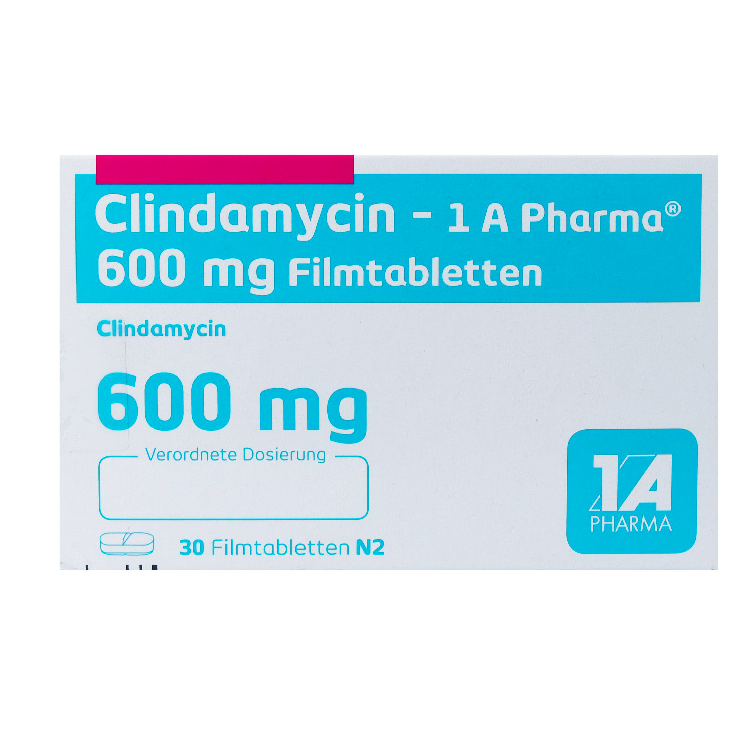 CLINDAMYCIN-1A Pharma 600 mg Filmtabletten