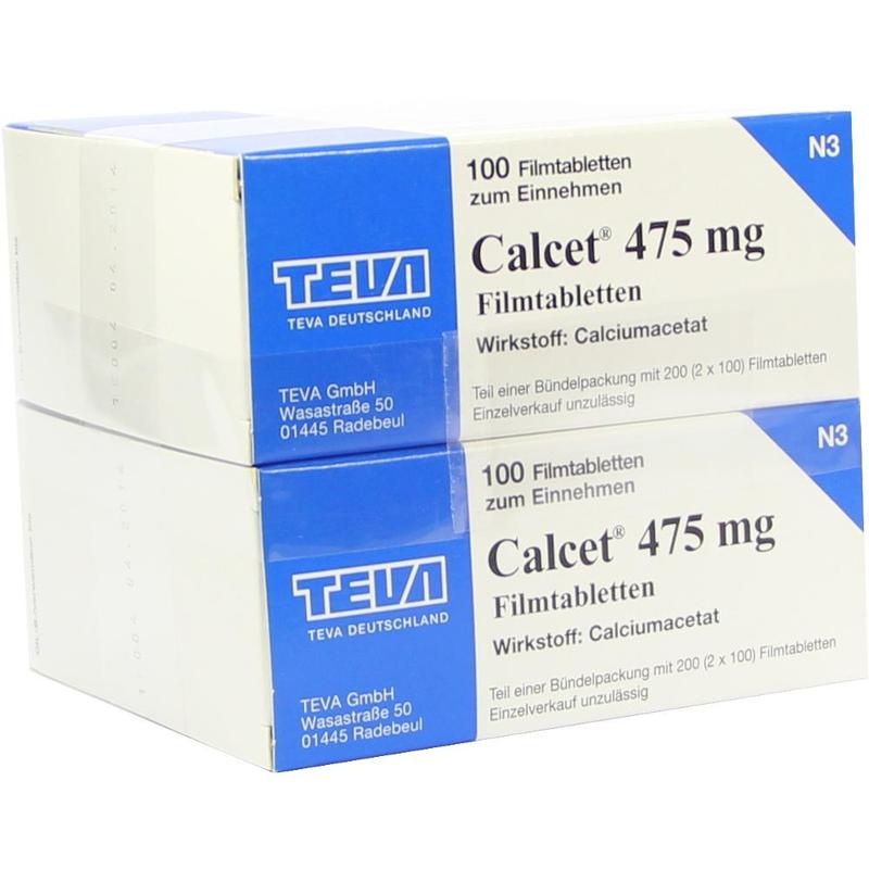 CALCET 475 mg Filmtabletten