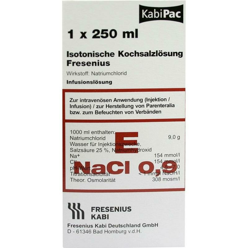 KOCHSALZLÖSUNG 0,9% Plastikfl.Fresenius
