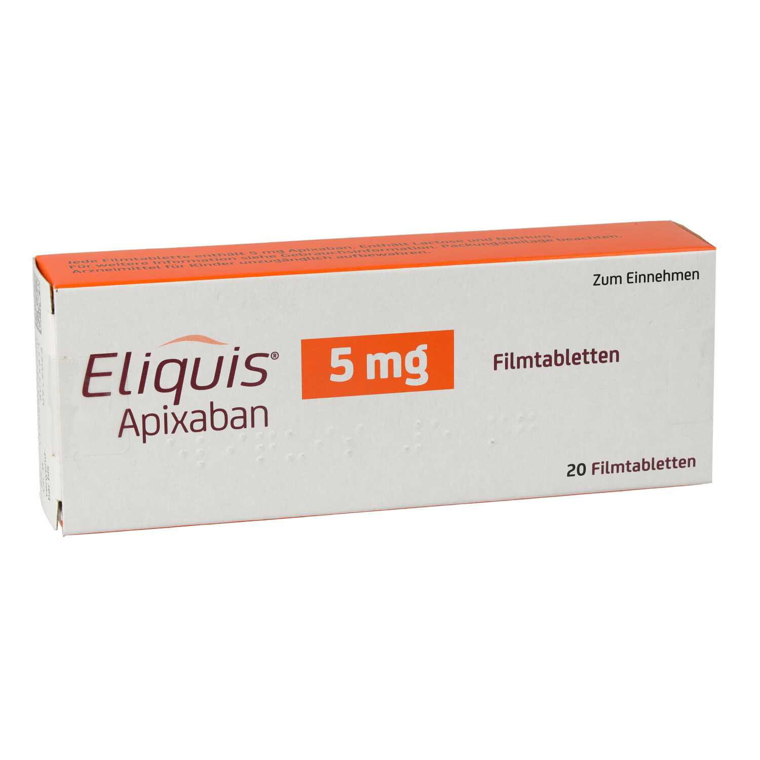 ELIQUIS 5 mg Filmtabletten