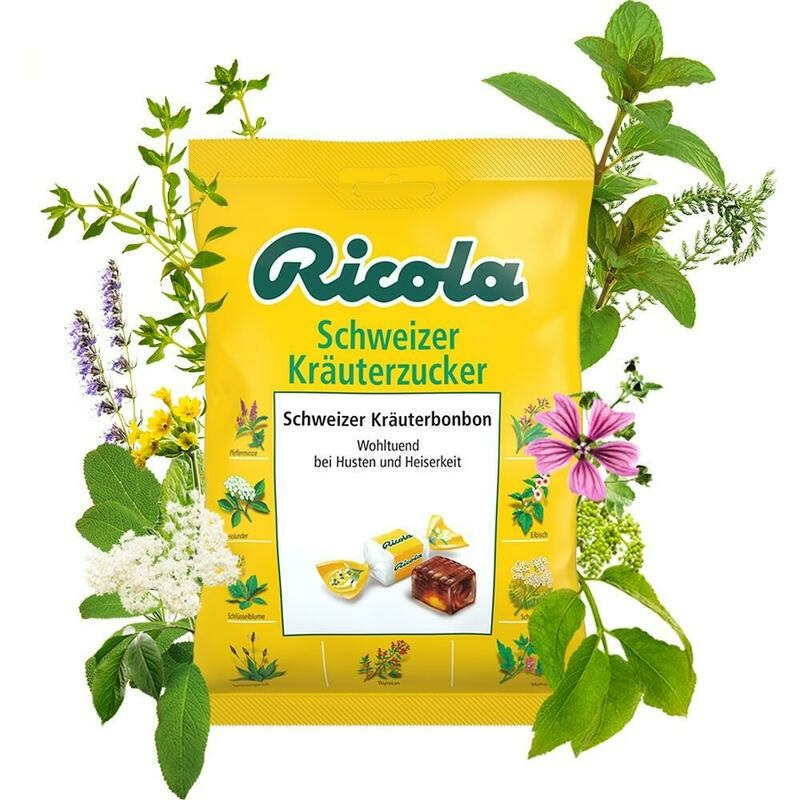 RICOLA m.Z.Beutel Kräuter Bonbons
