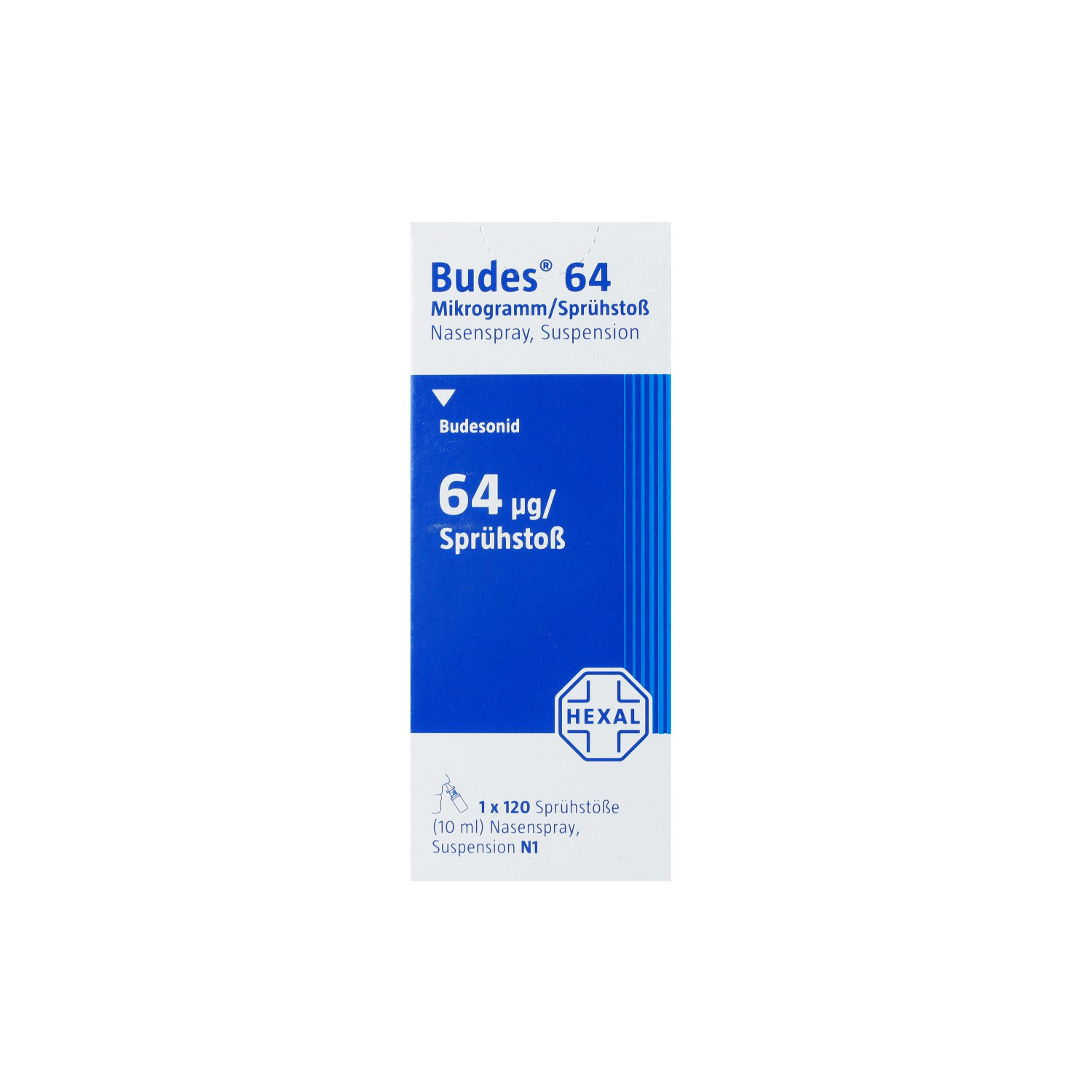 BUDES Nasenspray 64μg/Sprühstoß 120 ED