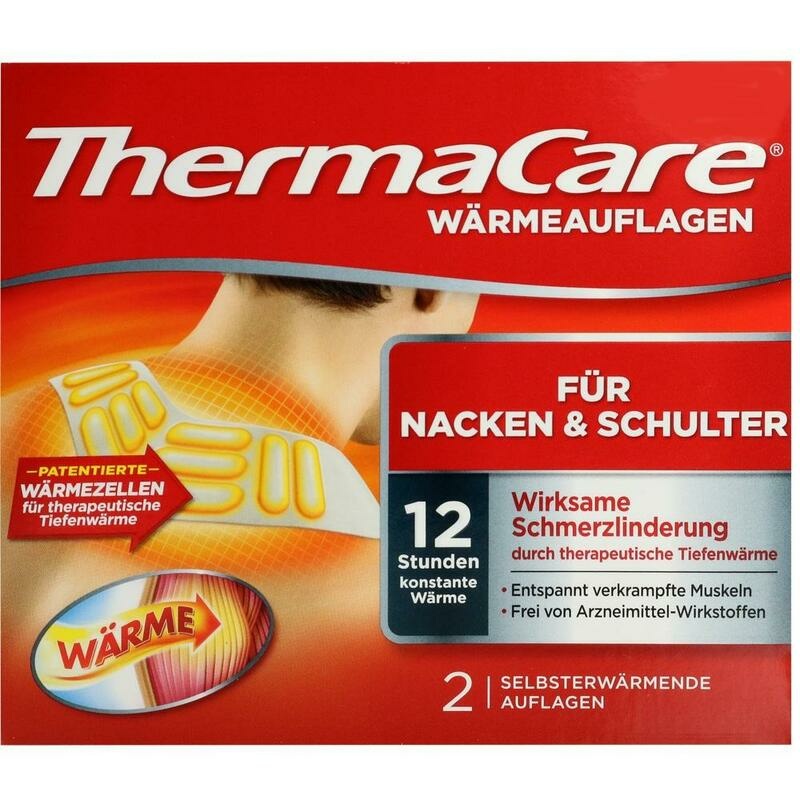 THERMACARE Nacken/Schulter Auflagen z.Schmerzlind.