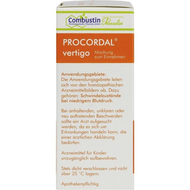 PROCORDAL vertigo Mischung