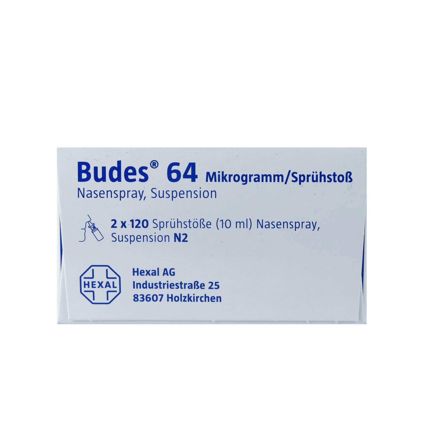 BUDES Nasenspray 64μg/Sprühstoß 120 ED