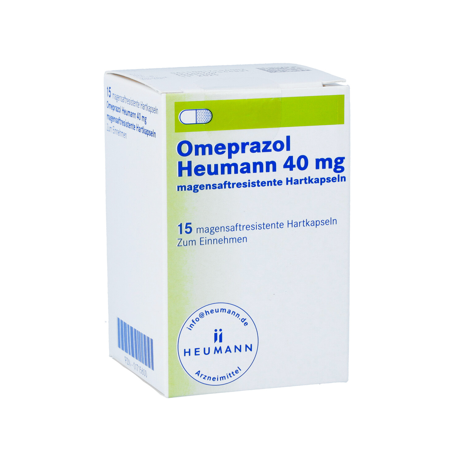 OMEPRAZOL Heumann 40 mg magensaftres.Hartkapseln