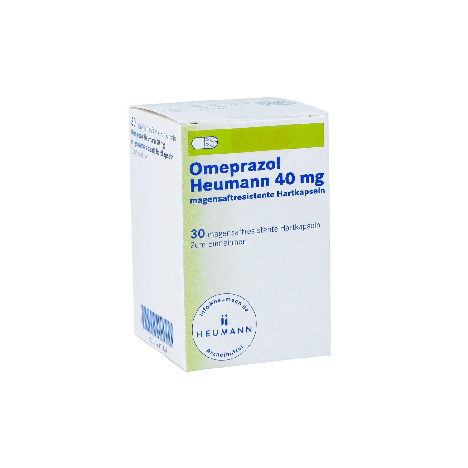OMEPRAZOL Heumann 40 mg magensaftres.Hartkapseln