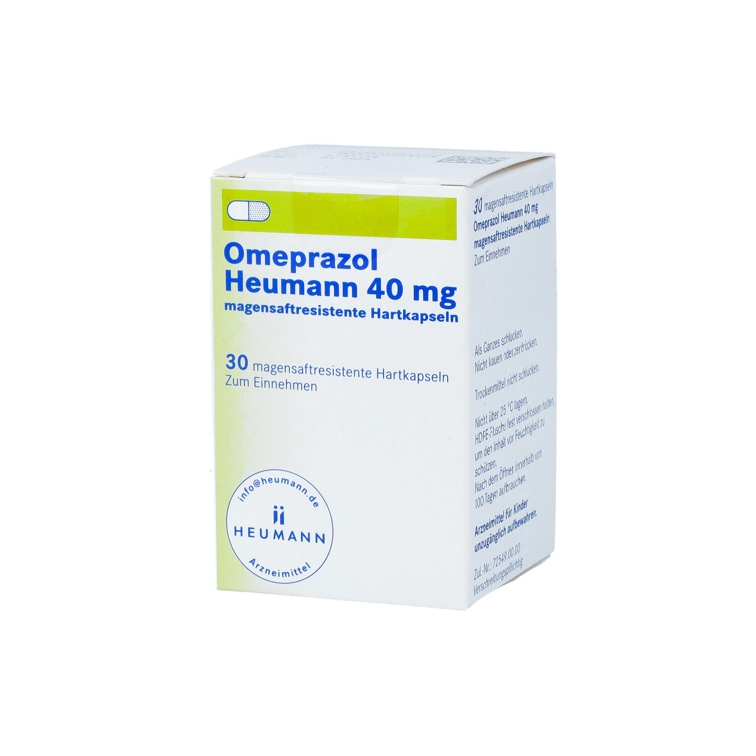 OMEPRAZOL Heumann 40 mg magensaftres.Hartkapseln
