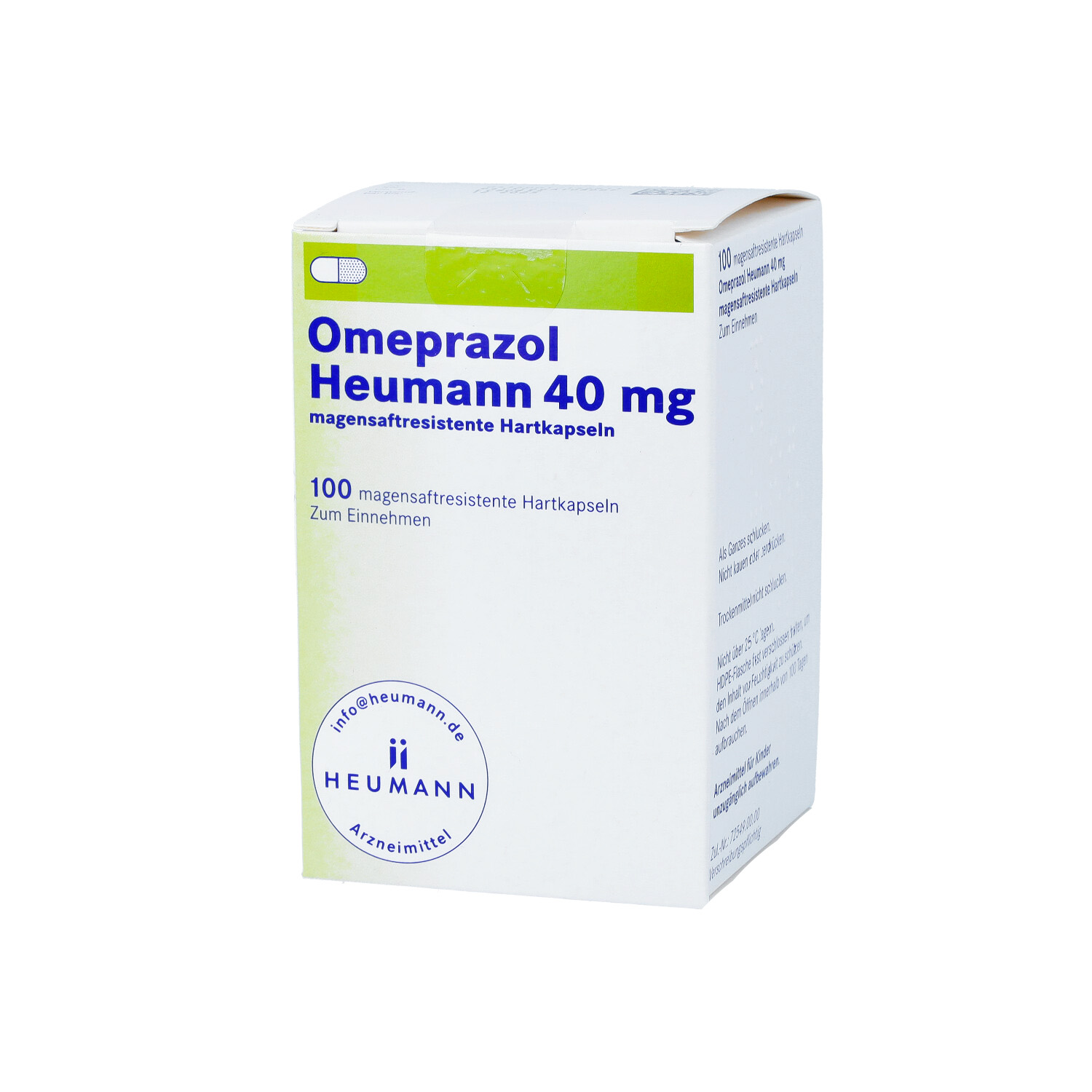 OMEPRAZOL Heumann 40 mg magensaftres.Hartkapseln