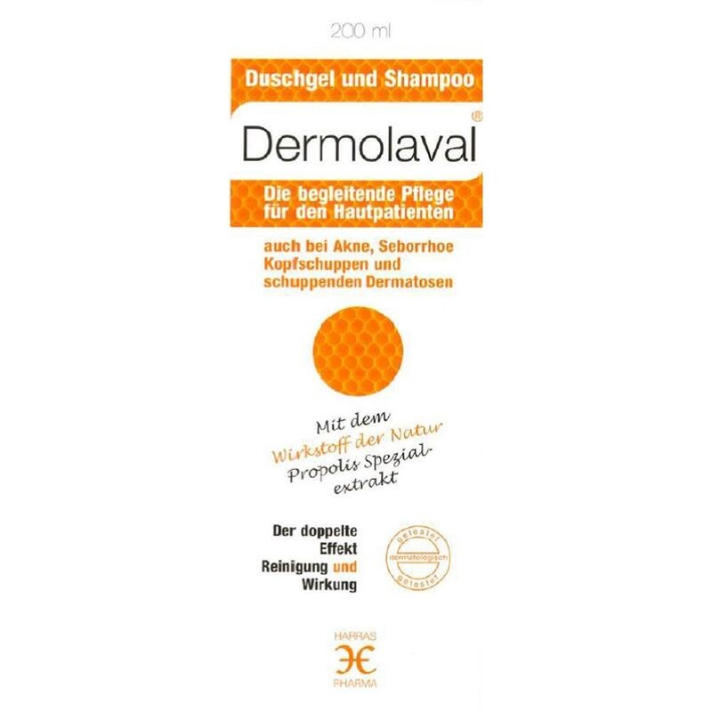 DERMOLAVAL Duschgel+Shampoo f.d.Hautpatienten