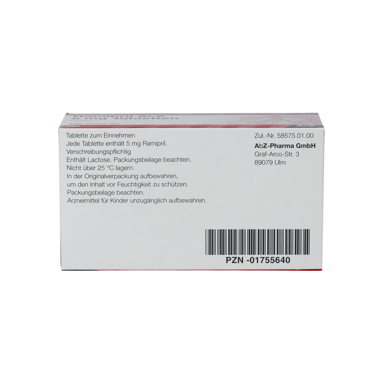 RAMIPRIL AbZ 5 mg Tabletten