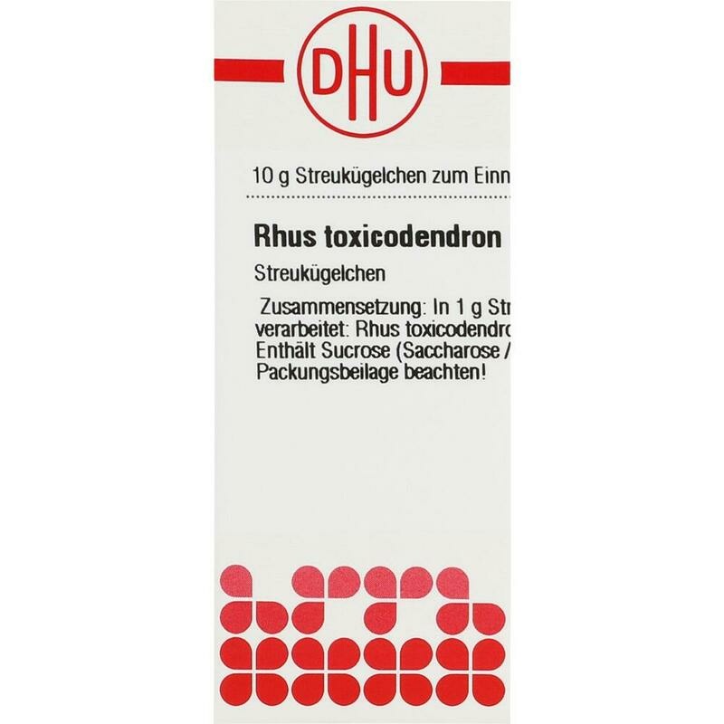 RHUS TOXICODENDRON D 6 Globuli