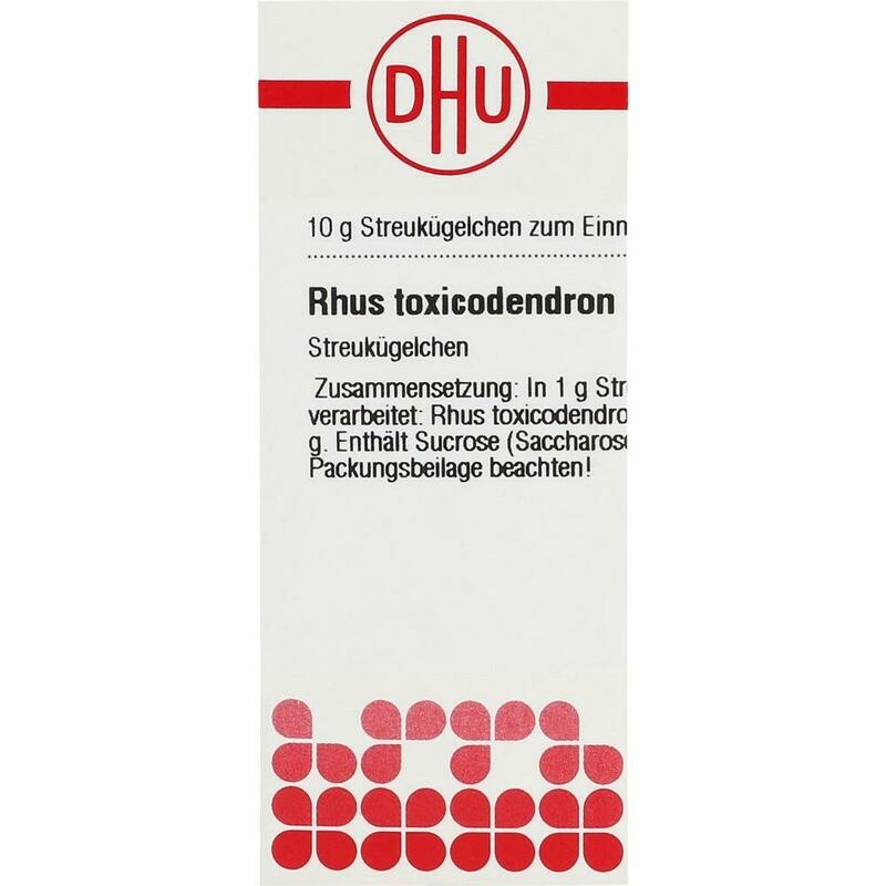 RHUS TOXICODENDRON D 12 Globuli