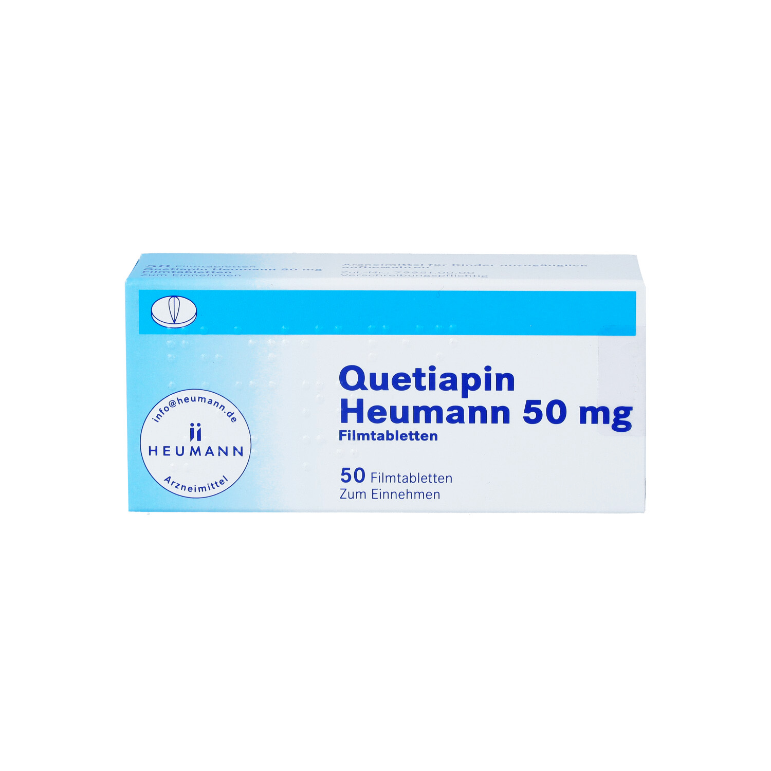 QUETIAPIN Heumann 50 mg Filmtabletten