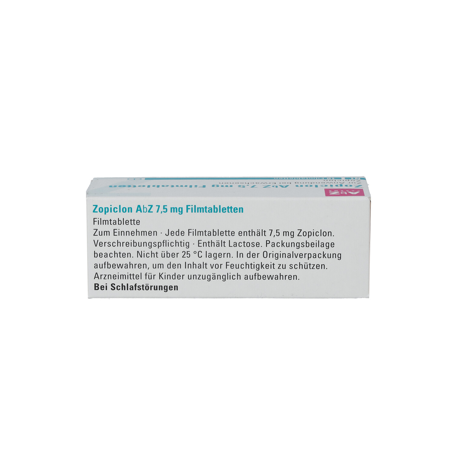ZOPICLON AbZ 7,5 mg Filmtabletten