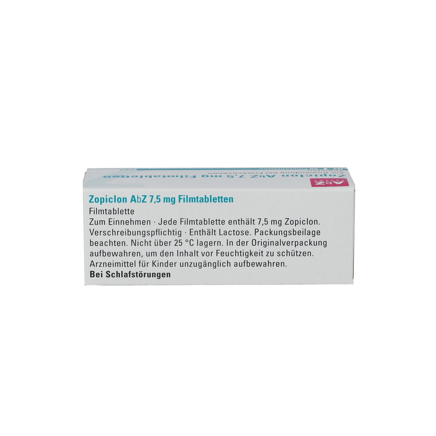 ZOPICLON AbZ 7,5 mg Filmtabletten