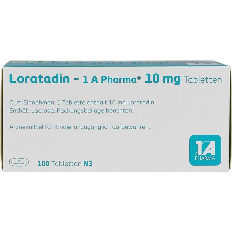 LORATADIN-1A Pharma Tabletten