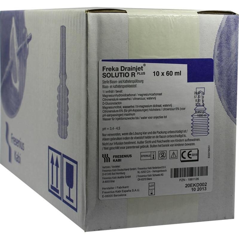 FREKA DRAINJET Solutio R Plus Flasche