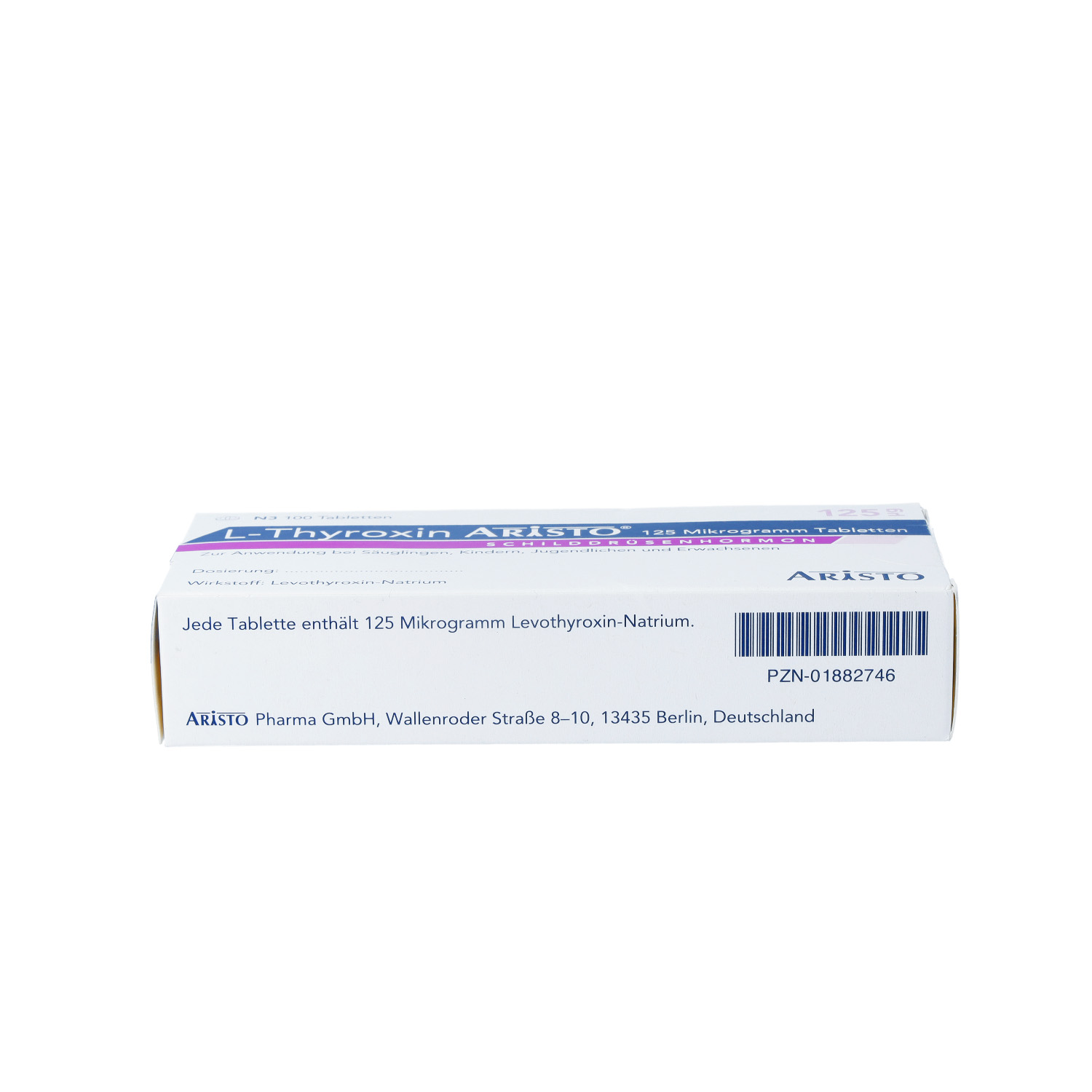 L-THYROXIN Aristo 125 Mikrogramm Tabletten