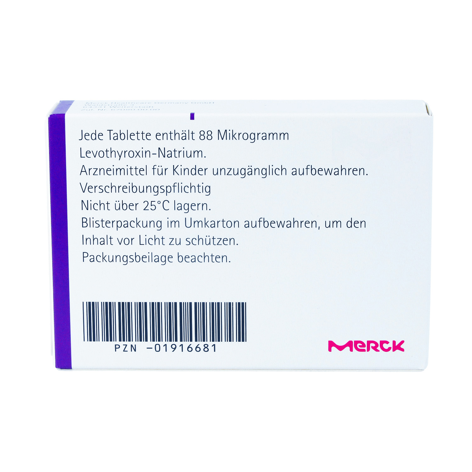 EUTHYROX 88 Mikrogramm Tabletten