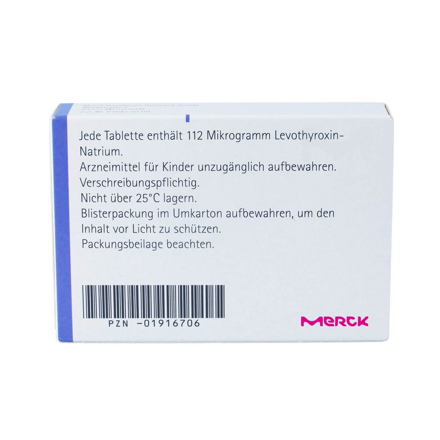 EUTHYROX 112 Mikrogramm Tabletten