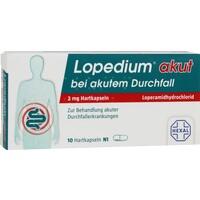 LOPEDIUM akut bei akutem Durchfall Hartkapseln