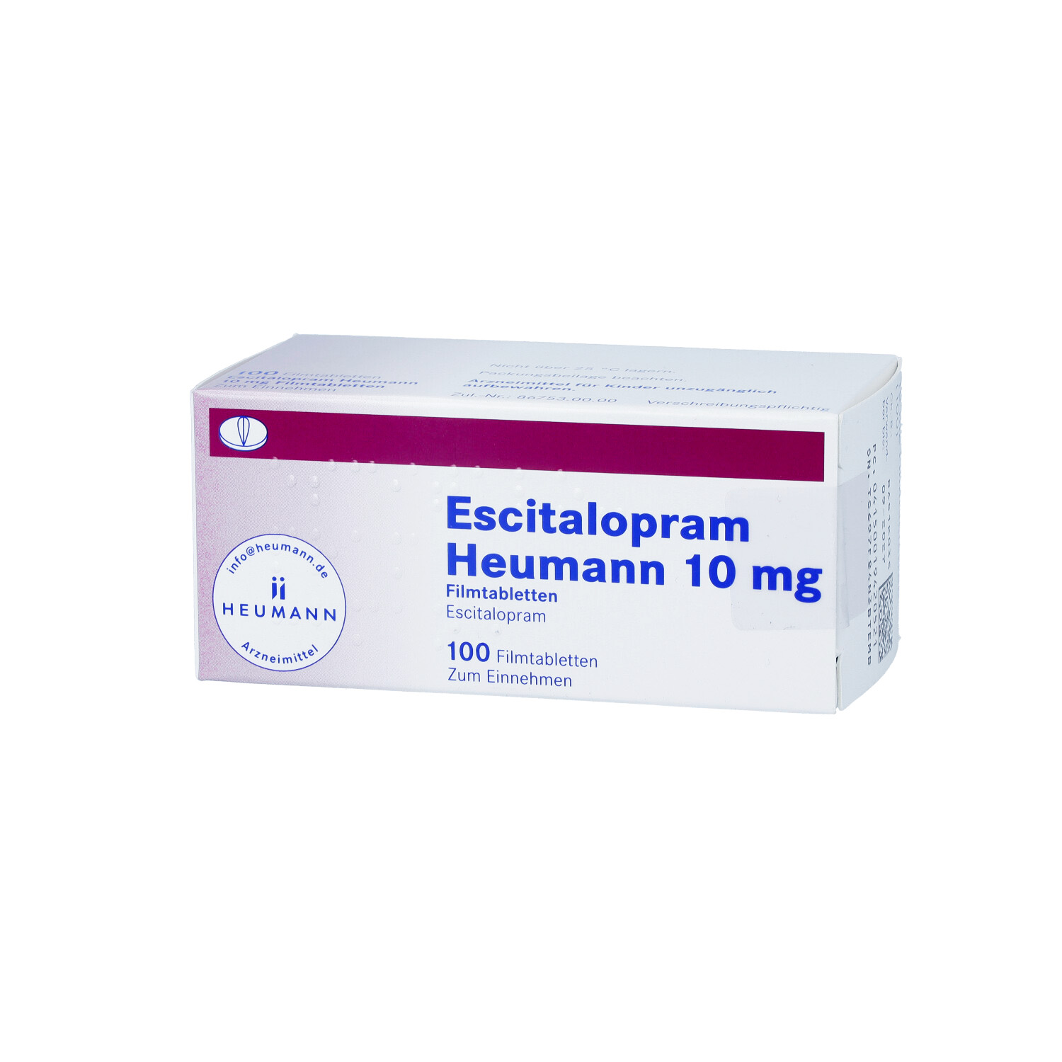 ESCITALOPRAM Heumann 10 mg Filmtabletten