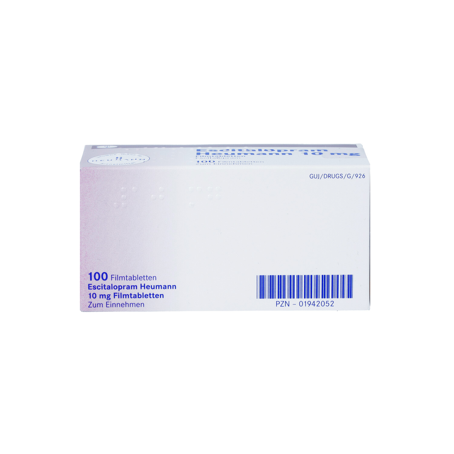 ESCITALOPRAM Heumann 10 mg Filmtabletten
