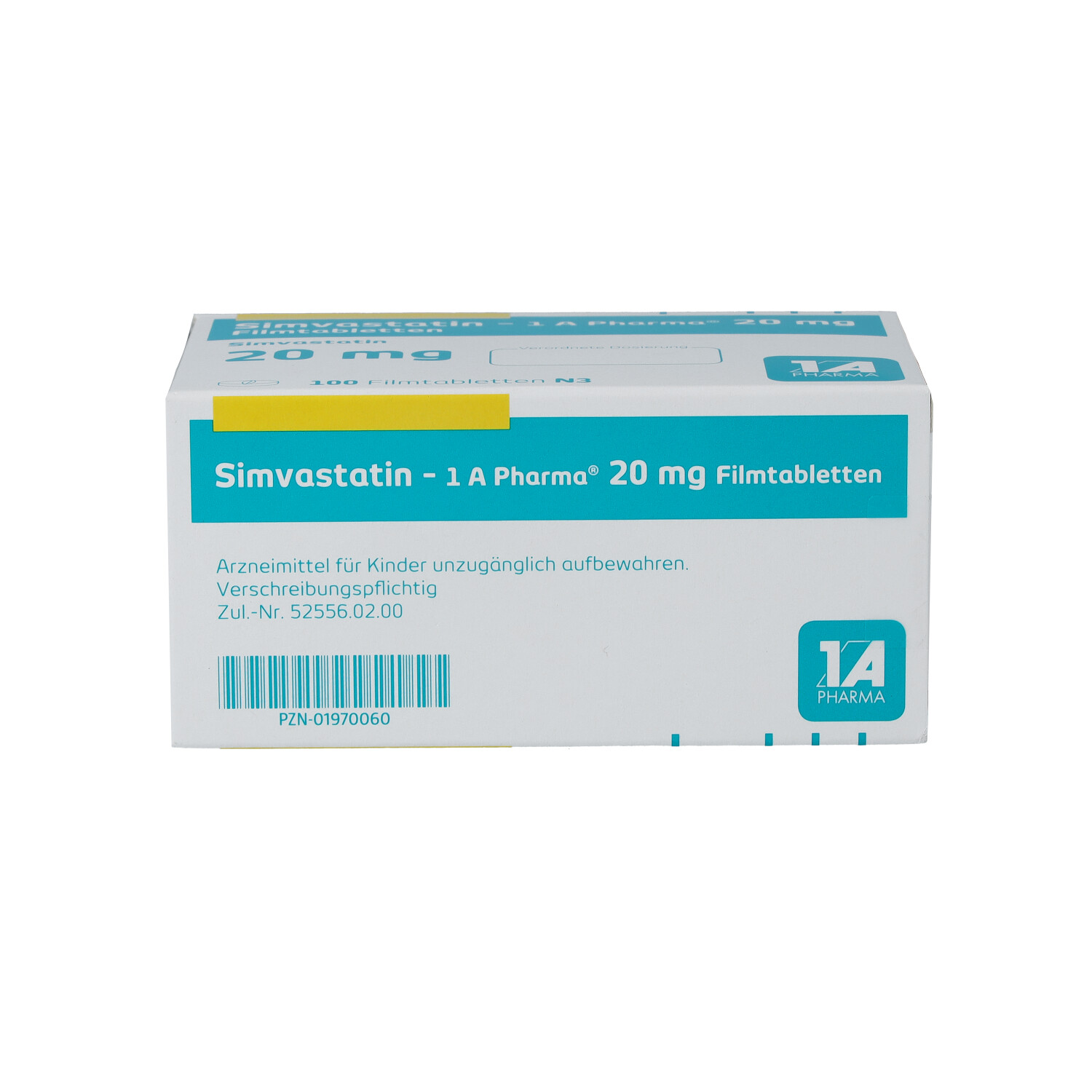 SIMVASTATIN-1A Pharma 20 mg Filmtabletten