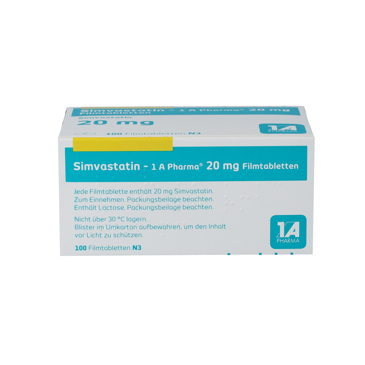 SIMVASTATIN-1A Pharma 20 mg Filmtabletten