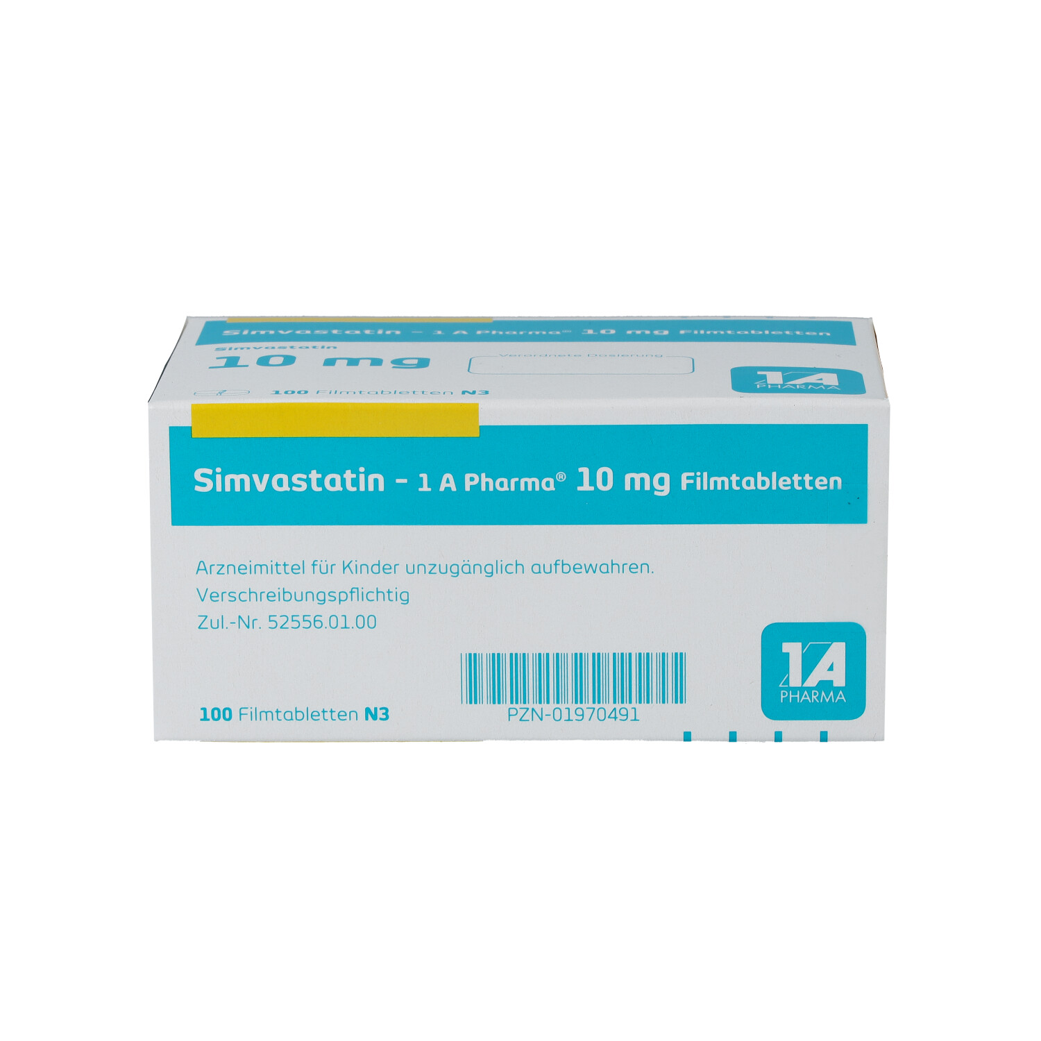 SIMVASTATIN-1A Pharma 10 mg Filmtabletten