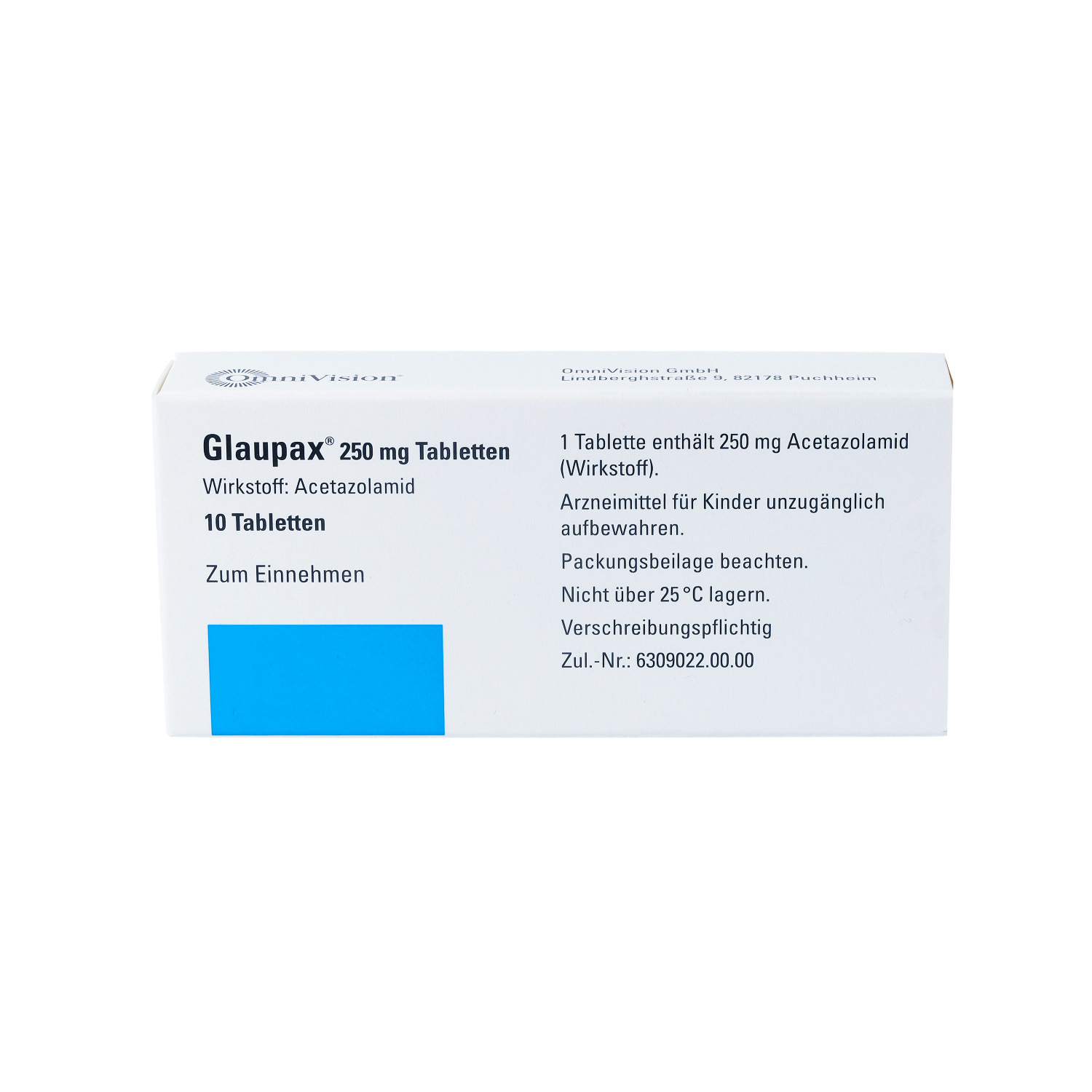 GLAUPAX 250 mg Tabletten
