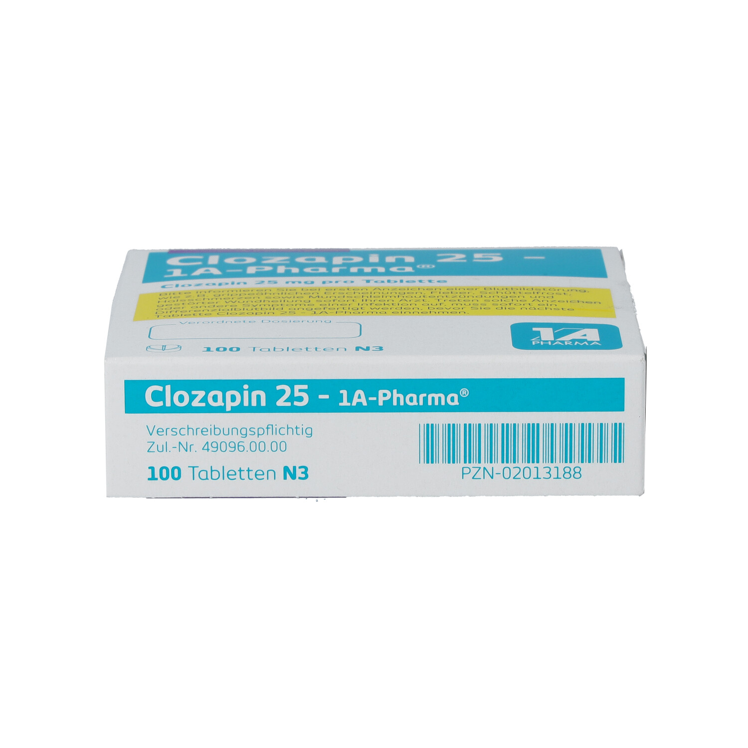 CLOZAPIN 25-1A Pharma Tabletten