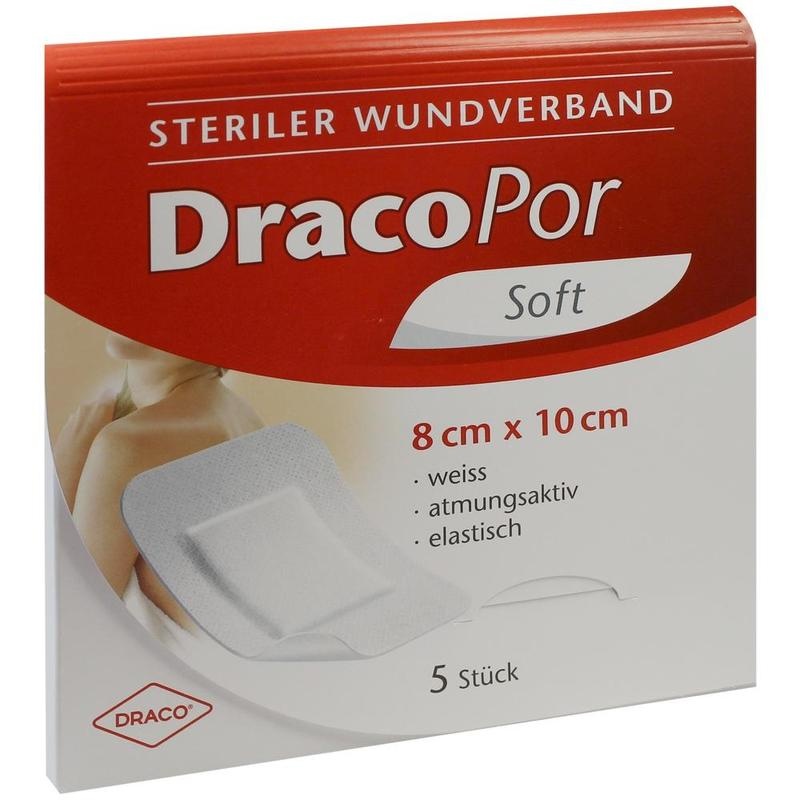 DRACOPOR Wundverband 8x10 cm steril