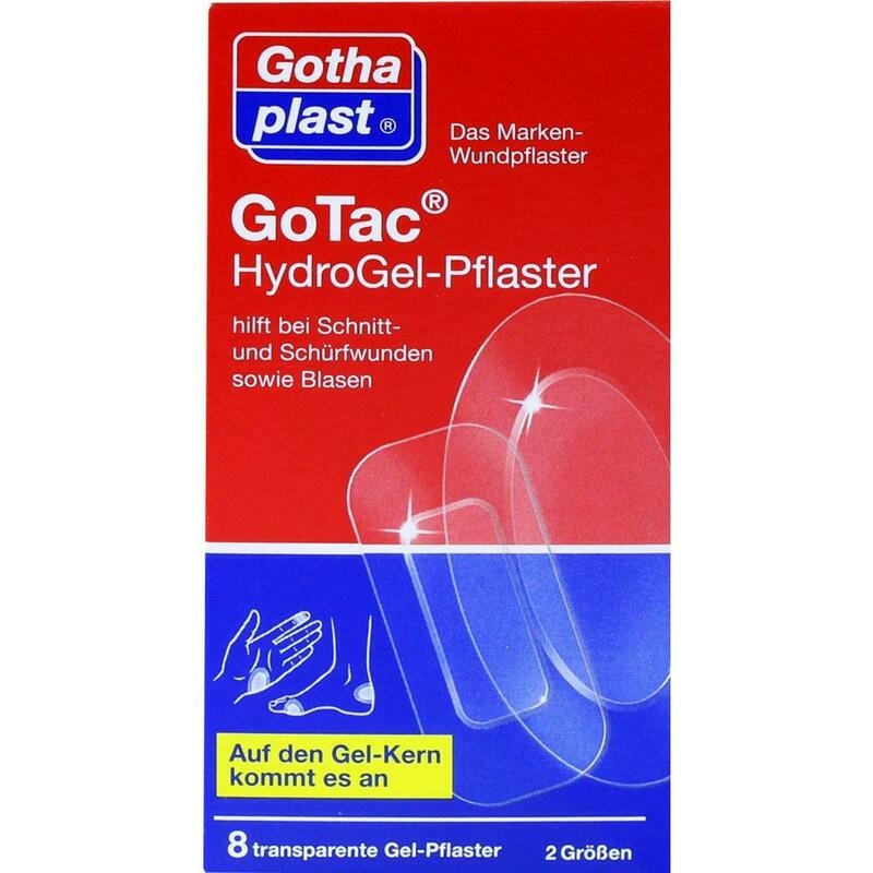 GOTAC HydroGel-Pflaster 2 Größen
