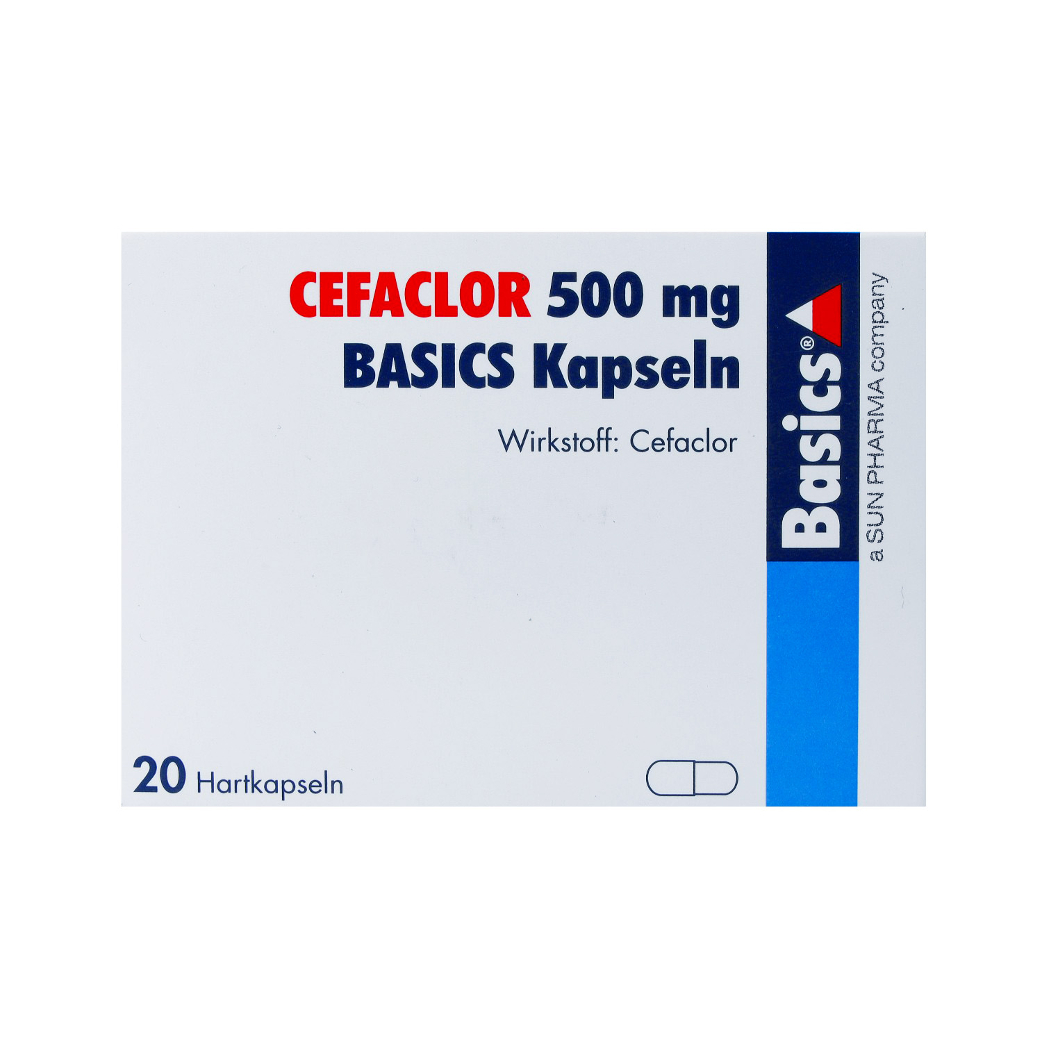 CEFACLOR 500 mg BASICS Hartkapseln