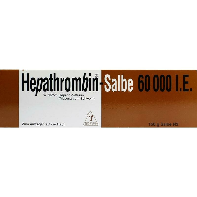 HEPATHROMBIN 60.000 Salbe