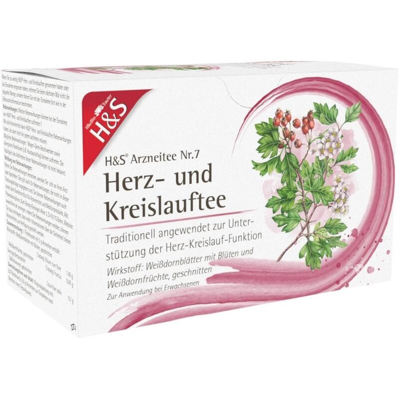 H&S Herz Kreislauf Tee Filterbeutel