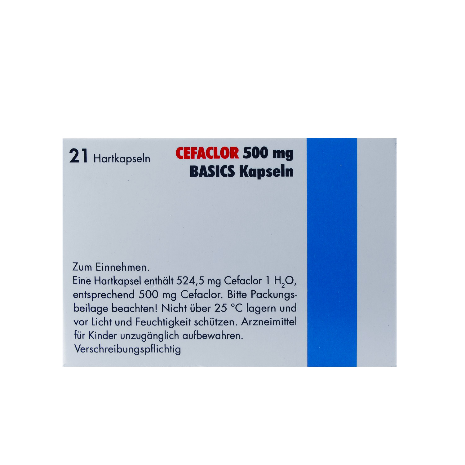 CEFACLOR 500 mg BASICS Hartkapseln