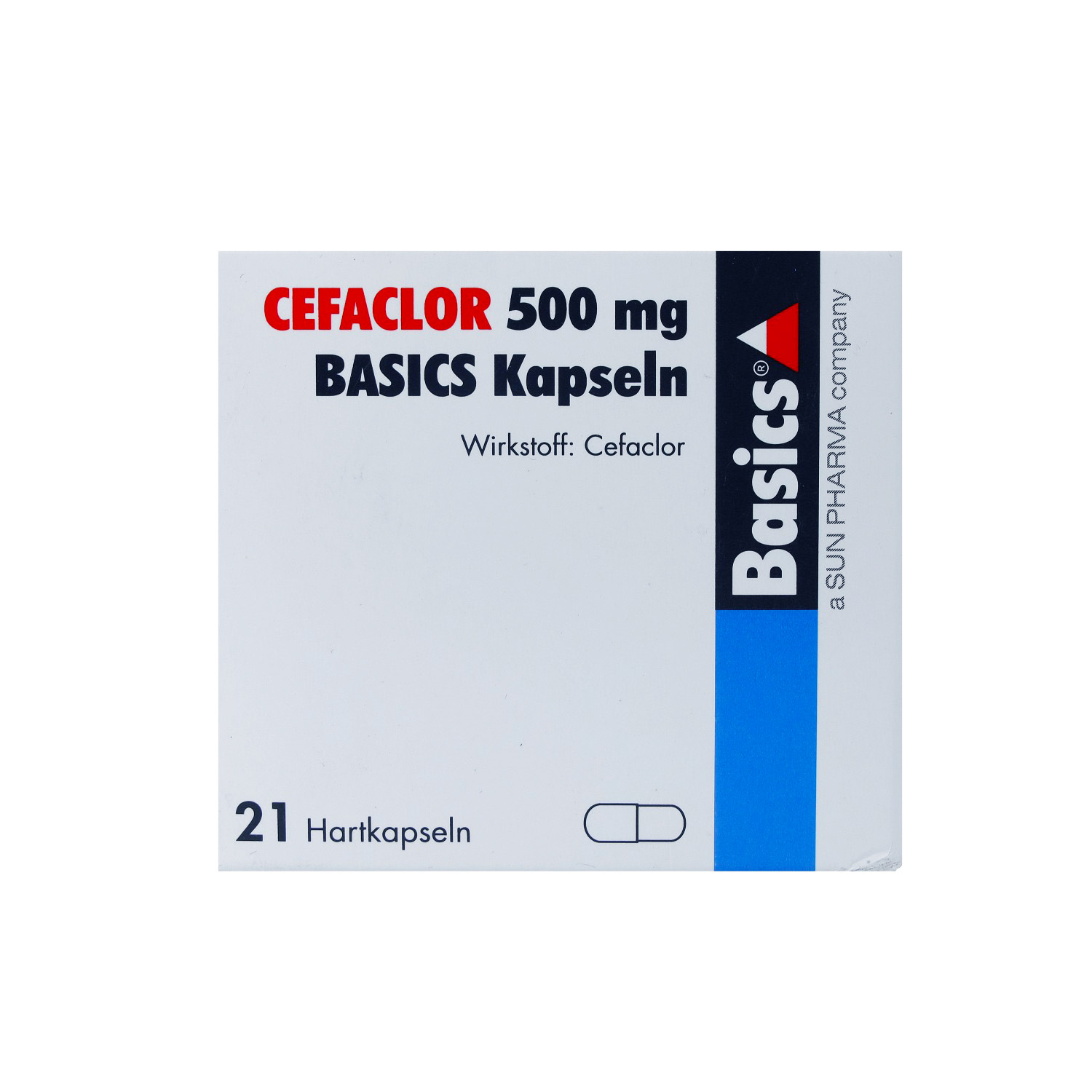 CEFACLOR 500 mg BASICS Hartkapseln